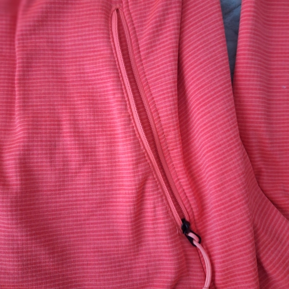 The North Face Women's Arcata Full Zip Hoodie Tropical Coral Stripe Size XL - Picture 7 of 11